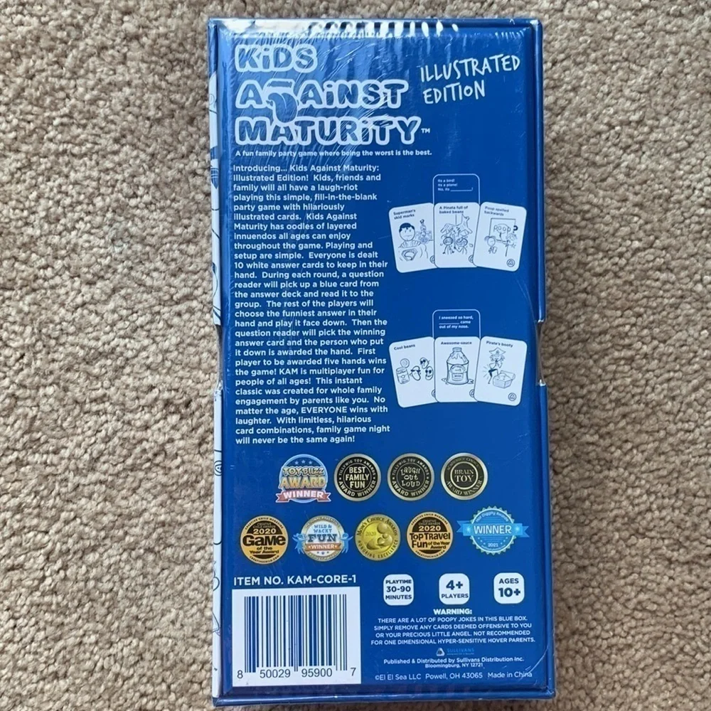 Kids against maturity game